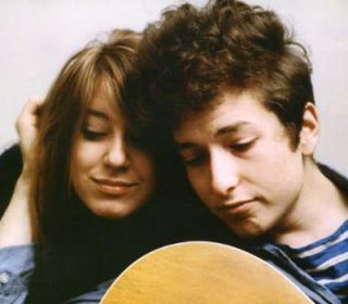   beside bob dylan on the album cover for the freewheelin bob dylan was