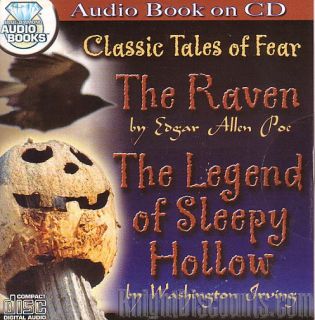 classic tales of fear the raven by edgar allen poe classic poem about 