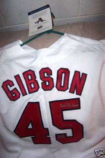 Bob Gibson Cardinals Autographed Signed Jersey AAA COA