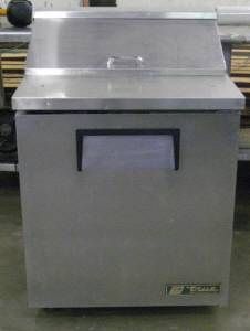 true sandwich prep table stainless steel for local pick up only we 
