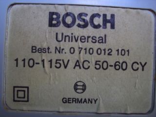 We have a Vintage Bosch Universal UM3 Mixer. Item does work and comes 