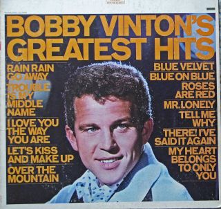 BOBBY VINTON Greatest Hits LP Stereo 1964 Includes Mr Lonely