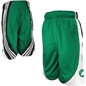 Boston Celtics Adidas Green Pre Game Toddler Shorts Sz 3T