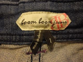 Boom Boom Low Rise Skinny Ruching Ties Denim Stretch Jeans Sz Jrs 1 
