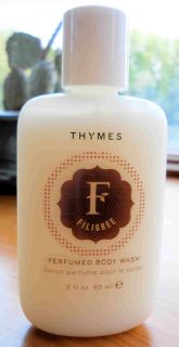 Thymes Filigree Perfumed Body Wash Travel Size 2oz