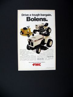 Bolens Tractors Riding Lawn Mowers 1978 Print Ad