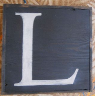 Large Letter L Urban Graphics Alphabet Wooden Letter Boards Chas 