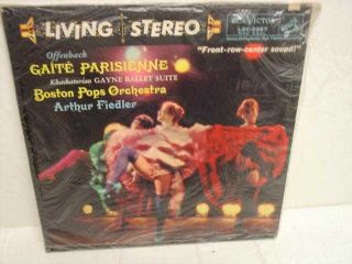 Boston Pops Arthur Fiedler LP LSC 2267 Gaite Parisienne