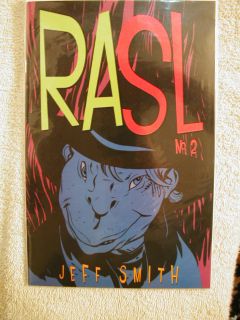 Rasl 2 Jeff Smith Bone Cartoon Books 1st Printing VFNM
