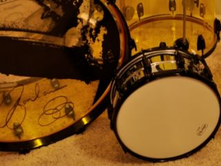 Jason Bonham Ltd Edition Vistalite Ludwig Drums Collector Kit