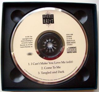 Bonnie Raitt Special Collectors CD Box I Cant Make You Love Me 1991 