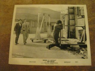 Vince Edwards Murder by Contract 1958 Film Noir Photo (RM19)