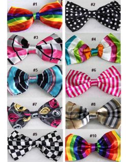   Party Pre Tied Satin Tuxedo Bowties Bow Ties 10 Patterns