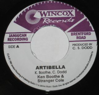 Ken Boothe Stranger Cole 7 45 Hear Ska Artibella Wincox Studio 1 Sub 
