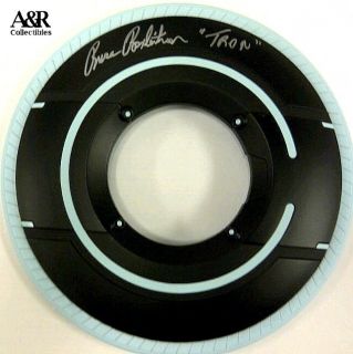 BRUCE BOXLEITNER signed TRON LEGACY Identity Disc Disney replica movie 