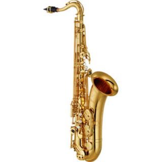 Yamaha YTS 480 Intermediate Tenor Saxophone; Gold Finish, Authorized 