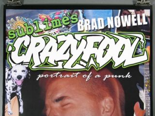 Sublime Crazy Fool, Bradley Nowell, Excellent Condition Poster