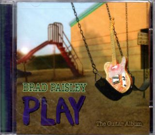 Brad Paisley The Guitar Album Play Unopened Brand New CD