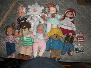 1989 Betsy Wetsy Doll Porcelain Dolls Eden Bear and More