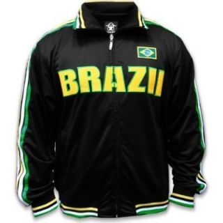Brazil Soccer Track Jacket Mens Football Brazilian