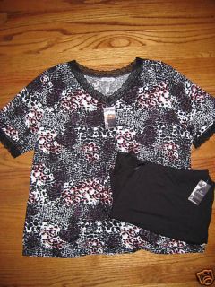 Jockey PJs Loungewear Pajamas Black Sleepwear XL XXL