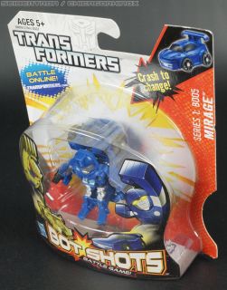   is for MIRAGE Transformers Bot Shots Battle Game MOSC Series 1: B005