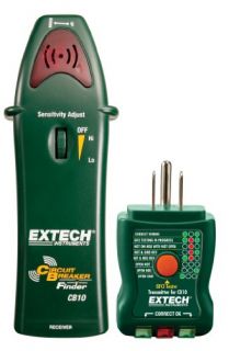 Features of Extech CB10 Circuit Breaker Finder locates fuses/breakers 