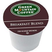 48 Keurig K Cups Green Mountain Coffee Breakfast Blend