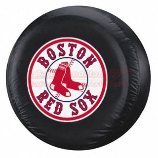 MLB Boston Red Sox Spare Tire Cover for Jeep and SUVs, New Licensed 