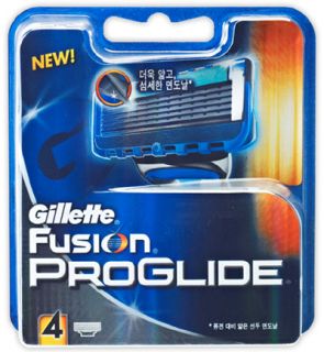 Blades Gillette Fusion Proglide Razor Refills Cartridges Made in 