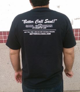 Breaking Bad Better Call Saul Saul Goodman T Shirt Season 1 2 3 4 5 