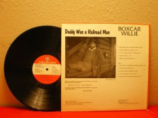 Very nice AUTOGRAPHED copy of Boxcar Willies Daddy Was A Railroad 