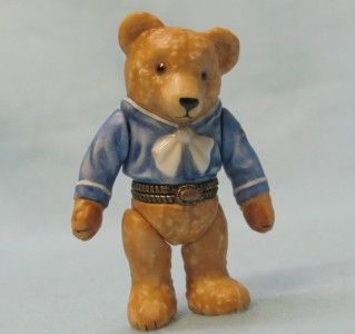 Sailor Teddy Bear Porcelain Hinged Box PHB Midwest