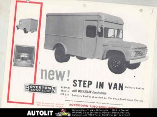 1964 Boyertown Ford S129H S153H S175H Delivery Truck Brochure