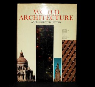 1964 WORLD ARCHITECTURE History COLOUR PLATES D/J