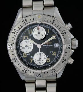 Breitling Colt Automatic Chronograph A13035 1 Mens Watch Wristwatch 