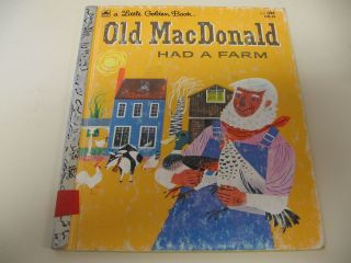  Old MacDonald Had A Farm Little Golden Book
