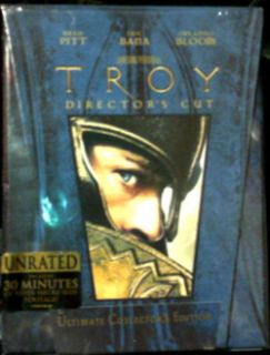 Troy Ultimate Collectors Ed 2 Disc Books Photo Cards