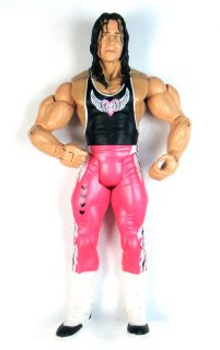 WWE WWF ECW Wrestling Hitman Bret Hart Wrestle Action Figure Kids Toy 