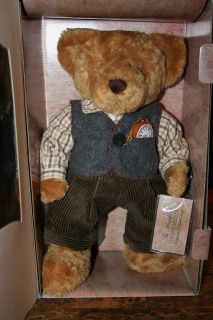 Sir Bradford Teddy Bear Ltd Edition Bear Russ Barnes Noble 12 NIB W 11 