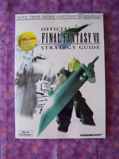 final fantasy vii bradygames strategy guide new you are bidding on a 