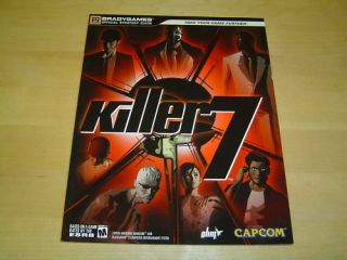 Killer 7 Game Guide Brady Games Brand New