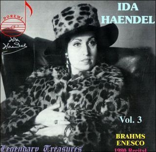 Brahms Johannes Ida Haendel Vol 3 New CD