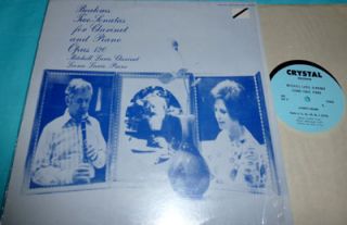 Van Cliburn Plays Brahms 1977 RCA LP Vinyl