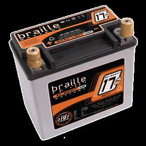 BRAND NEW BRAILLE NO WEIGHT B2317 BATTERY 17 lbs 1191 cranking amp 