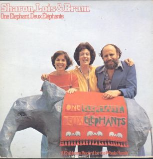 Sharon Lois Bram One Elephant Deux Elephants LP VG