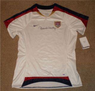 Brandi Chastain Autographed Signed Nike Team USA Soccer Jersey PSA DNA 
