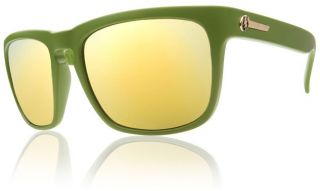 ELECTRIC KNOXVILLE Sunglasses Matte Army Green  Bronze Gold Chrome 