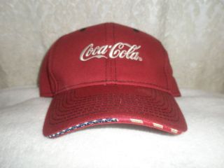 Coca Cola Hat   USA   Brand New Never Worn   Adjustable