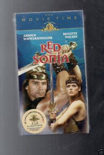 Red Sonja (VHS) Brigitte Nielsen, Arnold Schwarzenegger